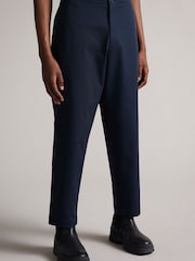 Ted Baker Blue Lopen Talbot Fit Heavy Twill Trousers - Image 2 of 5