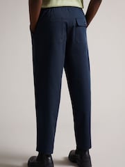 Ted Baker Blue Lopen Talbot Fit Heavy Twill Trousers - Image 3 of 5
