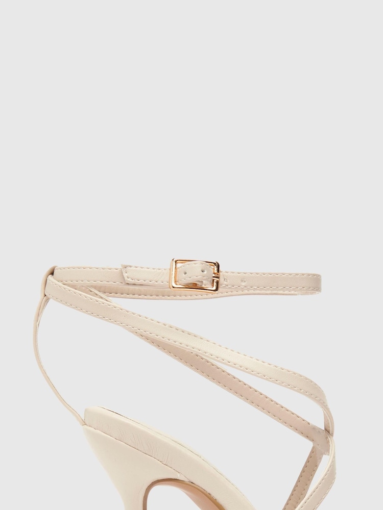 Schuh Sicily Strappy Square Toe Sandals - Image 4 of 4
