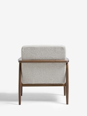 Casual Bouclé Light Natural Collection Luxe Benji Armchair - Image 4 of 6