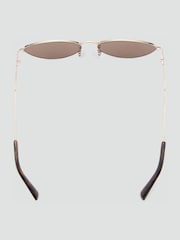 Mango Gold Frame Sunglasses - Image 2 of 4