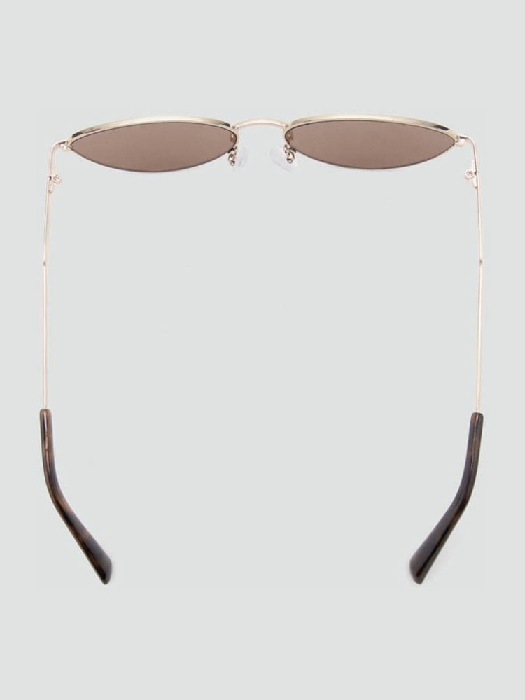 Mango Gold Frame Sunglasses - Image 2 of 4