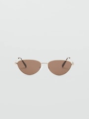 Mango Gold Frame Sunglasses - Image 3 of 4