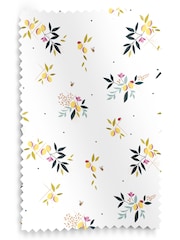 Sara Miller White 100% Cotton Lemon Cluster Made to Measure Roman Blind - Image 6 of 6