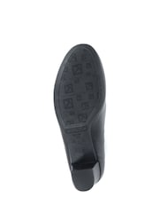 Pavers Black Heeled Court Shoes - Image 5 of 5