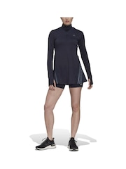 adidas Blue Run Icon 3-Stripes Dress - Image 2 of 8