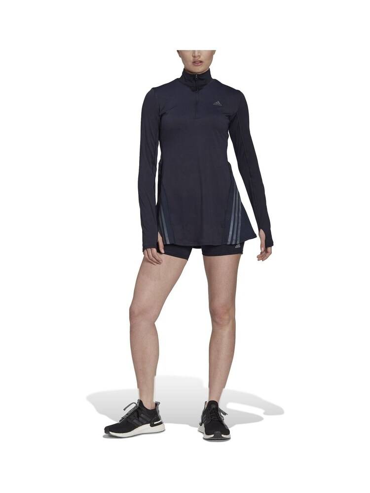 adidas Blue Run Icon 3-Stripes Dress - Image 2 of 8