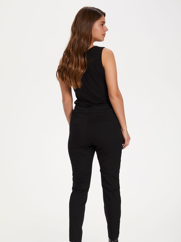 Kaffe Lea Slim Fit Chino Trousers - Image 2 of 6