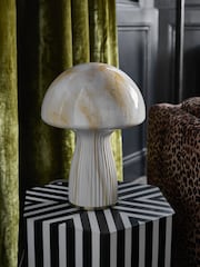 Rockett St George White Porcini Table Lamp - Image 2 of 4