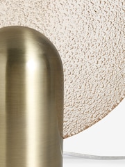 Rockett St George Gold Glass Dish Table Lamp - Image 7 of 8
