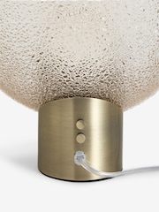 Rockett St George Gold Glass Dish Table Lamp - Image 8 of 8