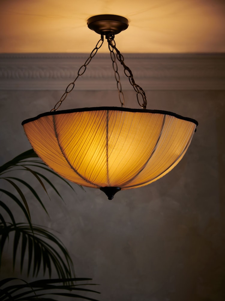 Rockett St George Cream Belleville Pendant Light - Image 1 of 4