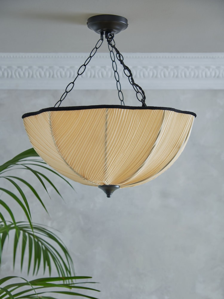 Rockett St George Cream Belleville Pendant Light - Image 2 of 4