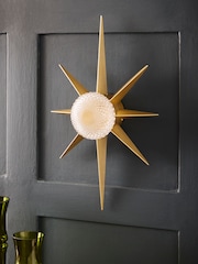 Rockett St George Gold Starburst Wall Light - Image 1 of 5