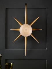 Rockett St George Gold Starburst Wall Light - Image 2 of 5