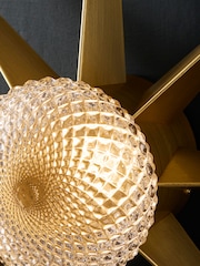 Rockett St George Gold Starburst Wall Light - Image 3 of 5