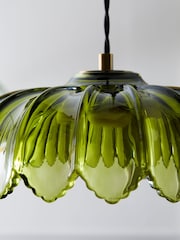 Rockett St George Gold/Green Desert Island Cluster Ceiling Light - Image 2 of 8