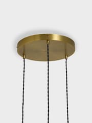Rockett St George Gold/Green Desert Island Cluster Ceiling Light - Image 8 of 8