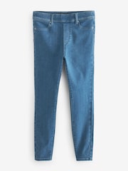 Denim Lightwash Pull On Skinny Jeans - Image 1 of 1