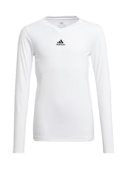 adidas White Team Base T-Shirt - Image 1 of 5