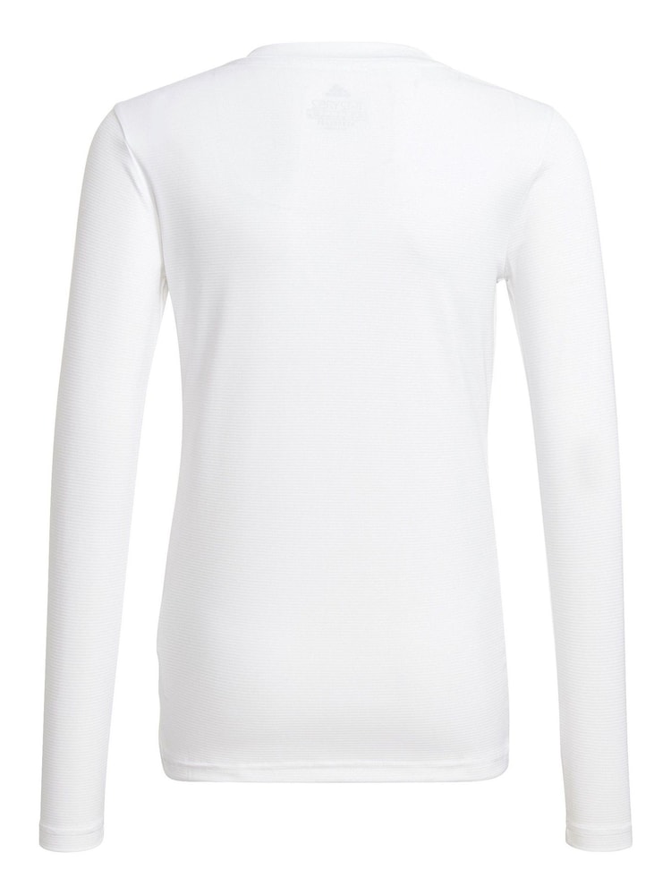 adidas White Team Base T-Shirt - Image 2 of 5