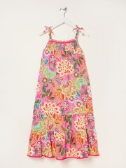 FatFace Pink Rosa Floral Print Dress - Image 5 of 5