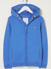 FatFace Blue Rock The Reef Zip Hoodie - Image 1 of 4
