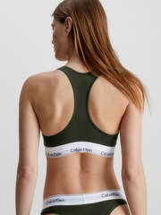 Calvin Klein Green Modern Cotton Bralette - Image 2 of 5