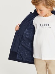 Mornarsko moder plašč Baker by Ted Baker - Slika 7 iz 11