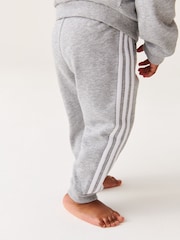 adidas Grey Sportswear Badge Of Sport French Terry Tracksuit - Image 6 of 10