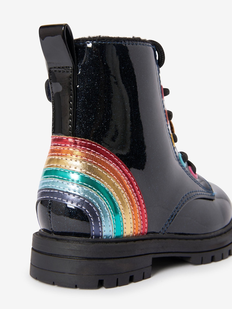 Navy Blue Rainbow - Buty sznurowane z ciepłą wyściółką - Image 5 of 5