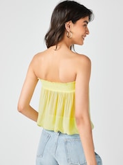 Lime Green Bandeau Boobtube Top - Image 2 of 5
