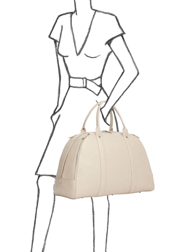 Osprey London The Verity Leather Weekender Bag - Image 6 of 6