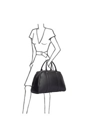 Osprey London The Verity Leather Weekender Bag - Image 6 of 6