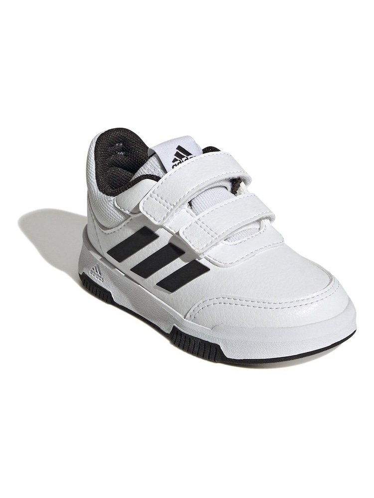 Wit/zwart - adidas Black Tensaur Sport Hook and Loop Trainers - Image 3 of 9