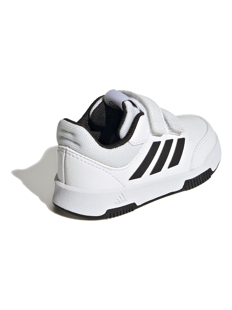 Wit/zwart - adidas Black Tensaur Sport Hook and Loop Trainers - Image 4 of 9