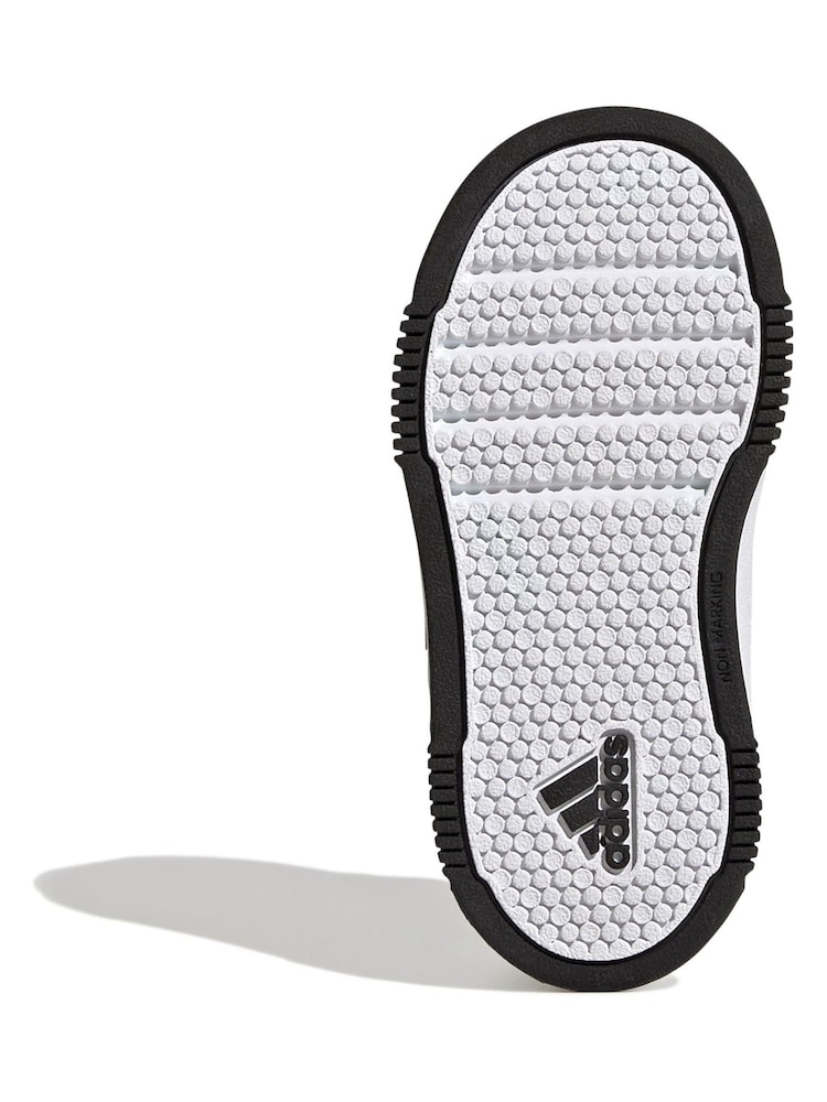 Wit/zwart - adidas Black Tensaur Sport Hook and Loop Trainers - Image 7 of 9