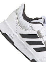 أبيض/أسود - adidas Black Tensaur Sport Hook and Loop Trainers - صورة 9 من 9
