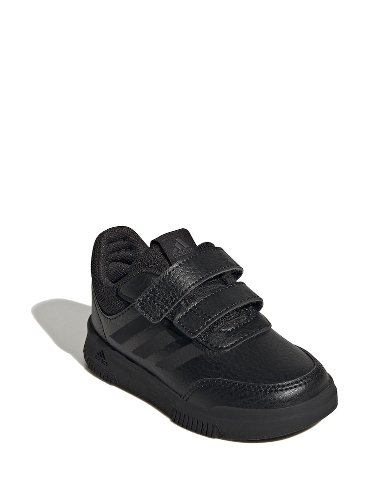 adidas Black Tensaur Sport Hook and Loop Trainers - Image 3 of 8