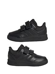 adidas Black Tensaur Sport Hook and Loop Trainers - Image 5 of 8
