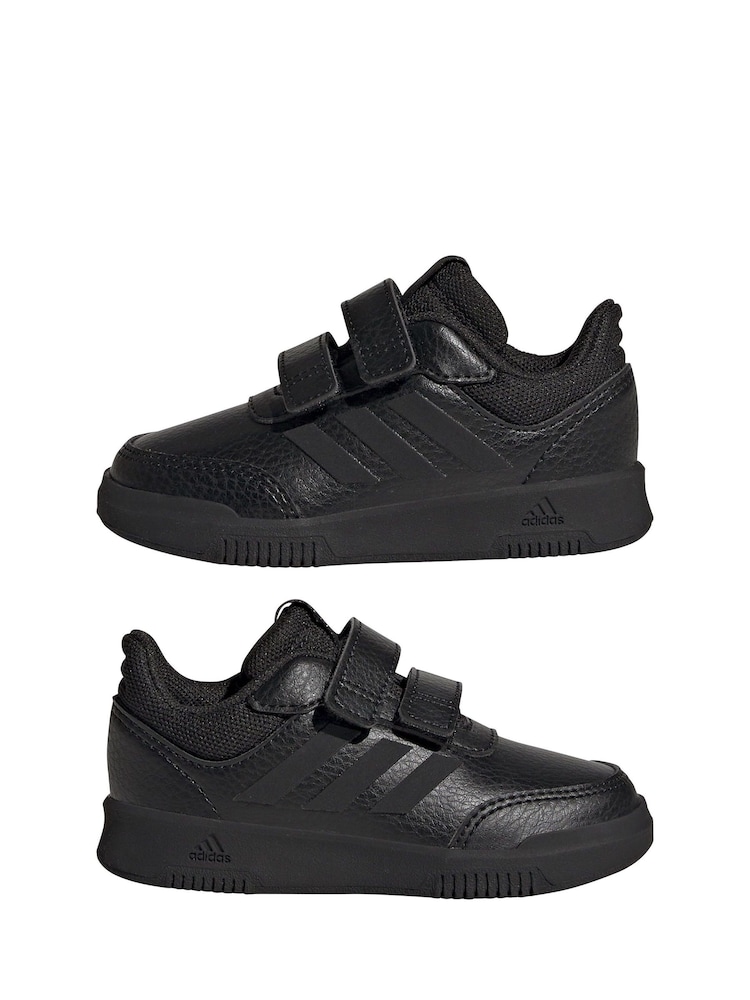 adidas Black Tensaur Sport Hook and Loop Trainers - Image 5 of 8