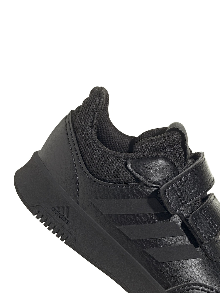 adidas Black Tensaur Sport Hook and Loop Trainers - Image 8 of 8