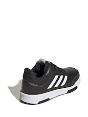 Negro/Blanco - adidas Originals Black Tensaur Sport Lace Up Trainers - Imagen 3 de 9