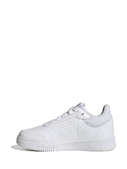 adidas White Tensaur Sport Lace Up Trainers - Image 5 of 9