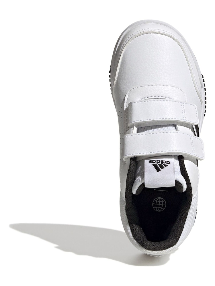 Wit/zwart - Adidas Hook and Loop Tensaur Sport Trainers - Image 6 of 9