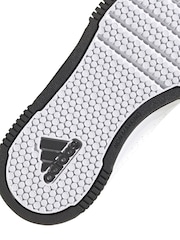 Adidas White/Black Hook and Loop Tensaur Sport Trainers - Image 9 of 9