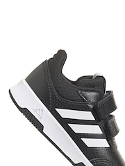 أسود/أبيض - adidas Black Tensaur Sport Hook and Loop Trainers - صورة 8 من 9