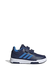 adidas Blue/Navy Tensaur Kids Sport Hook and Loop Trainers - Image 1 of 11