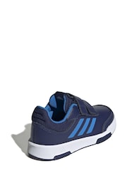 adidas Blue/Navy Tensaur Kids Sport Hook and Loop Trainers - Image 4 of 11