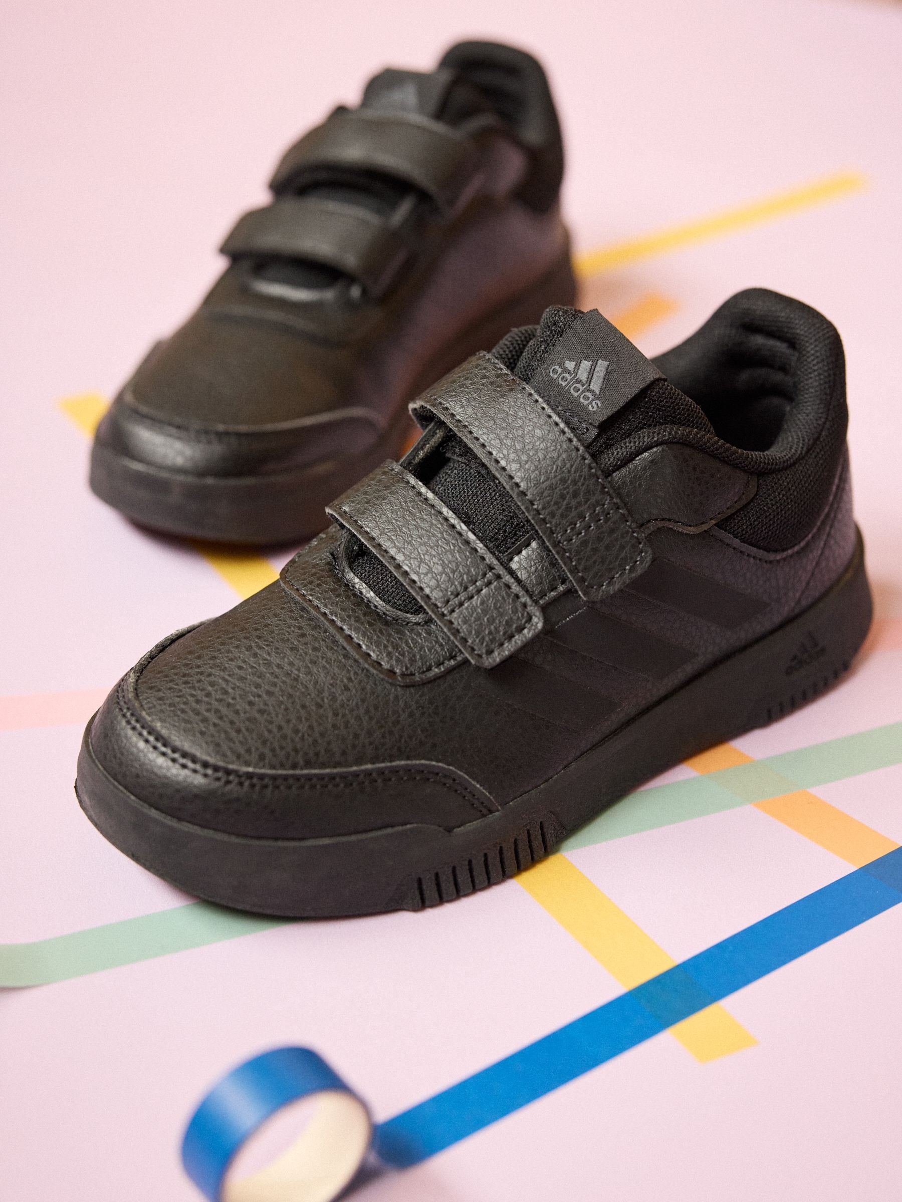 Black adidas youth shop